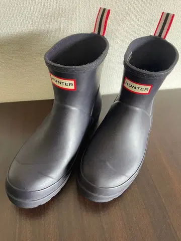 HUNTER 스트라이프 루프 장화