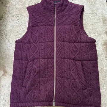 인터메쪼 충전솜 니트 베스트 (남성용)