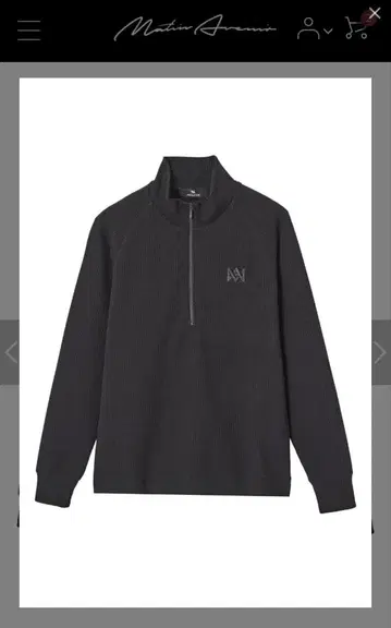 Matin Avenir 하프 지퍼 니트소