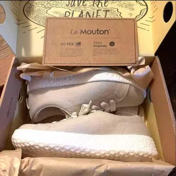 룸톤 버디 IVORY / 피로하지 않은 가벼운 메리노울 신발 25cm