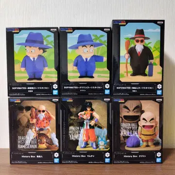 드래곤볼 피규어 세트 HISTORY BOX SOFVIMATES