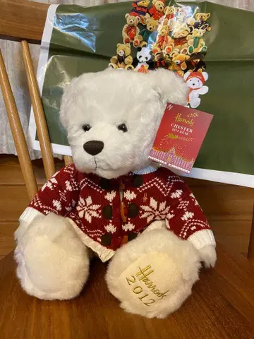 Harrods CHESTER BEAR 2012 새상품급