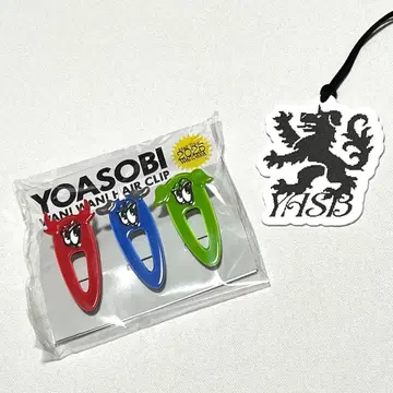 YOASOBI WANDARA 헤어 클립 페이퍼 택 포함