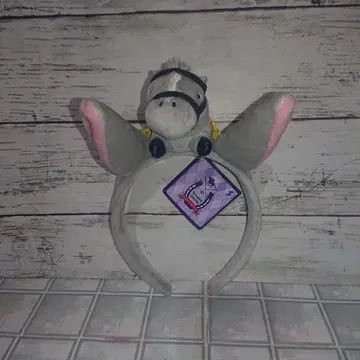 서러브레드 컬렉션 마스코트 부착 머리띠 골드십 봉제 인형