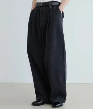 SINSS 와이드 벌룬 데님