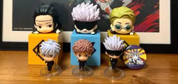 주술회전 묶음 판매 피규어 캔뱃지