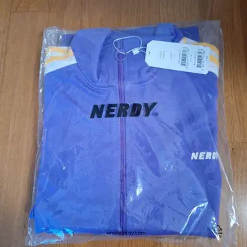 NERDY NY 블록 트랙 탑 퍼플 M