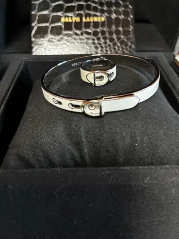 랄프 로렌 반지와 뱅글 세트