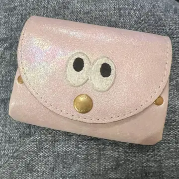 YUICHI TACHIYAMA 아코디언 지갑 오로라 핑크