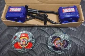 베이블레이드 X 아이언맨 & 타노스 (미사용품)