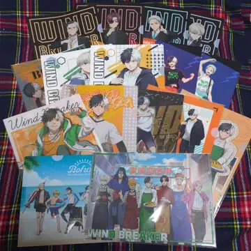하나에 777엔 WIND BREAKER 윈브레 A4 클리어 파일