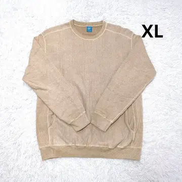 컨디션 최상 GOOD ON 그듧온 헤비 크루 맨투맨 베이지 XL