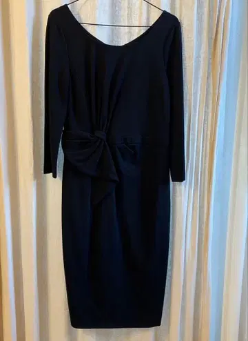 아르마니 콜레치오니 블랙 포멀 원피스 42