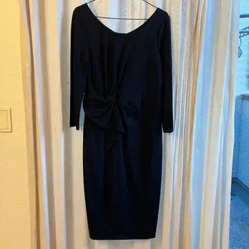 아르마니 콜레치오니 블랙 포멀 원피스 42