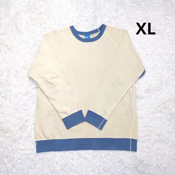 새상품급 GOOD ON 그듧온 링거 크루 맨투맨 블루 XL