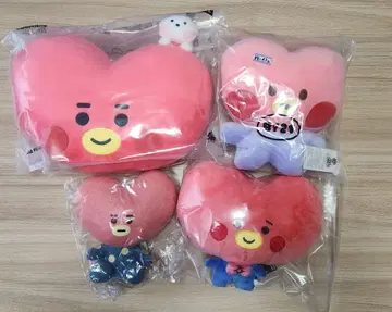 BT21 TATA 쿠션 봉제 인형 4개