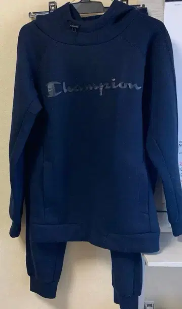 챔피온 맨투맨 저지 상하의 S