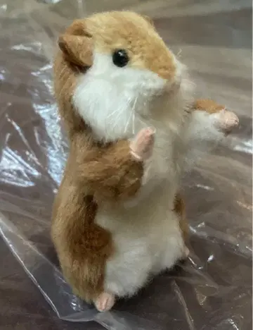 [ HANSA ] 리얼 햄스터 봉제 인형 키체인