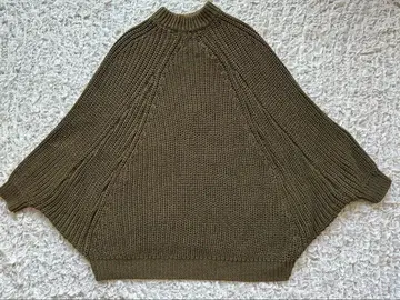 Traditional Weatherwear 그린 오버 사이즈 니트