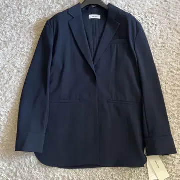 [ Mila Owen ] 24AW 얇은 소재 테일러드 셔츠 자켓 블랙