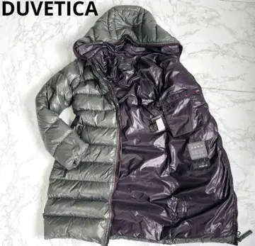 [새상품급 고급] 듀베티카 다운 자켓 세미롱 후드 M
