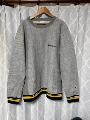 Champion 그레이 맨투맨 트레이닝복