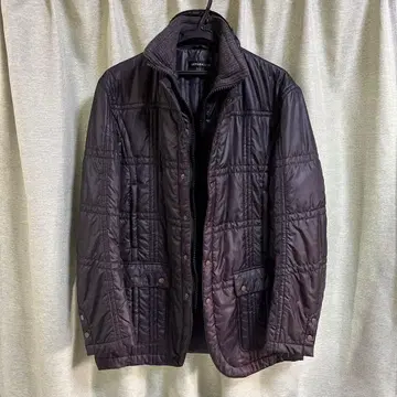 INTERMEZZO 블랙 퀼팅 점퍼