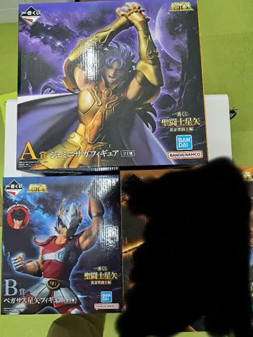 제일복권 세인트 세이야 A상 B상 피규어 세트