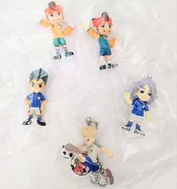 [ 미개봉 ] 이나즈마 일레븐 폭렬! 피규어 컬렉션 4종 + 1종