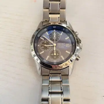 SEIKO 크로노그래프 손목시계 10기압 방수