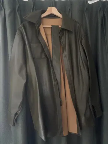 one way 가죽 자켓