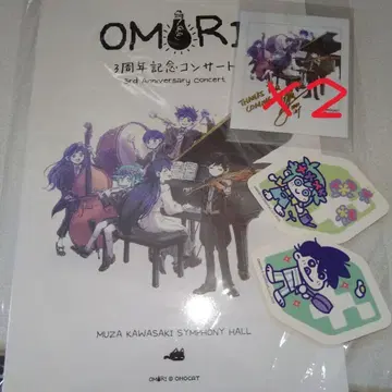 [ OMORI 3주년 기념 콘서트 ] 팜플렛 오케스트라 특전 2장