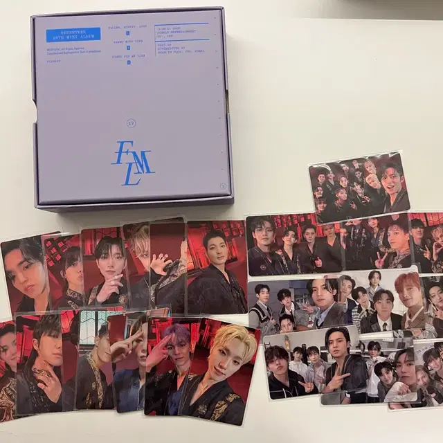 세븐틴 FML 디럭스 앨범 (포카 전부 포함)