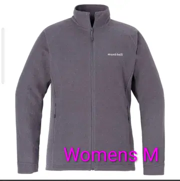 mont-bell 여성용 플리스 자켓 M 그레이