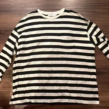 Graphpaper 스트라이프 긴팔 티셔츠