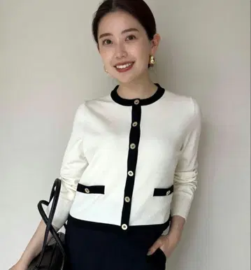 anuans 실크 블렌드 베이직 니트 가디건