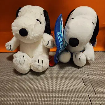 SNOOPY 스누피 봉제 인형 세트 나카지마