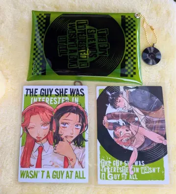 신경 쓰이는 사람이 남자가 아니었다 클리어 카드 케이스