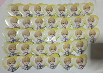 스토푸리 루토 하트 캔 배지 하나미라이 Anniversary 등신