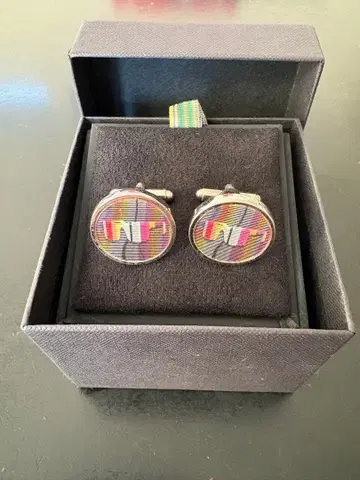 Paul Smith 컬러풀 스트라이프 커프 링크스
