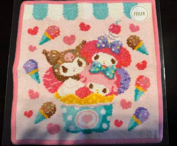 페이러 마이멜로디 아이스크림 타월 손수건