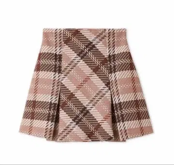 snidel 스나이델 로빙 체크 미니 스커트