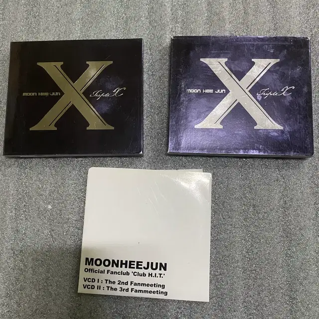 문희준 Super X 앨범 + 팬클럽 Club H.I.T. VCD