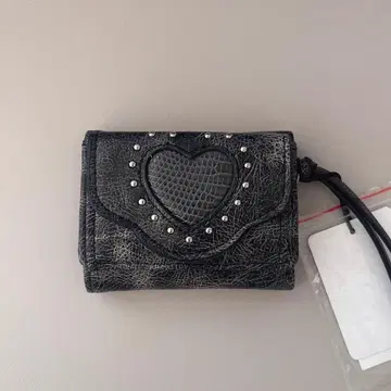 MOUSSY 지갑 [ WEB 한정판 ] HEART FLAP MINI 지갑