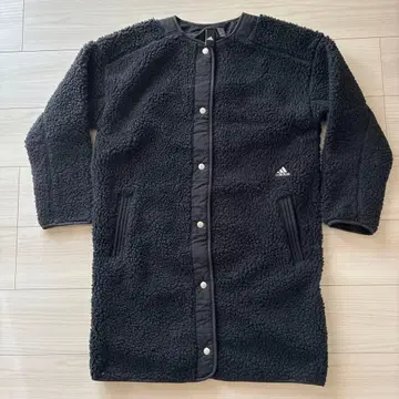 adidas 블랙 플리스 보아 자켓 D