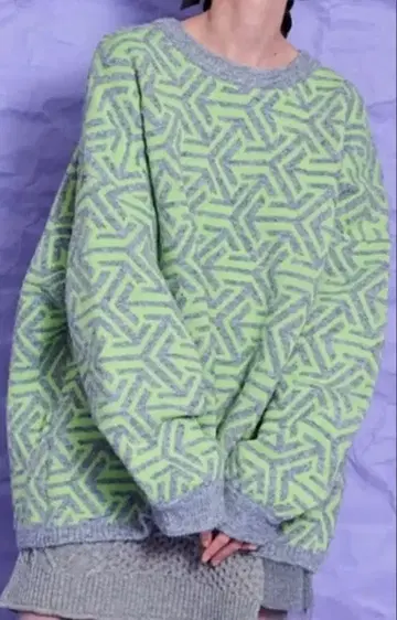 THOMASMAGPIE 오버 사이즈 니트 스웨터