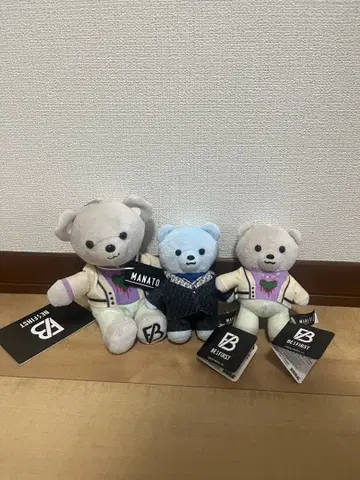 befirst 비퍼스트 마나토 봉제 인형 3체 세트 MANATO