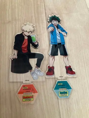 나의 히어로 아카데미아 미도리야 이즈쿠 바쿠고 카츠키 아크릴 스탠드 세트