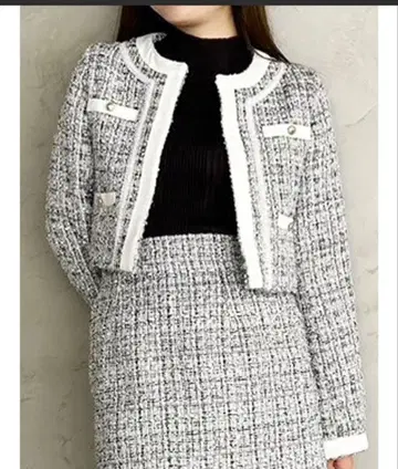 MERCURYDUO 트위드 자켓