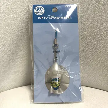 도쿄 디즈니 리조트 팝콘 리틀 그린 맨 스트랩